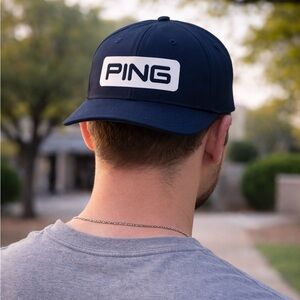 PING Dark Blue Golf Hat